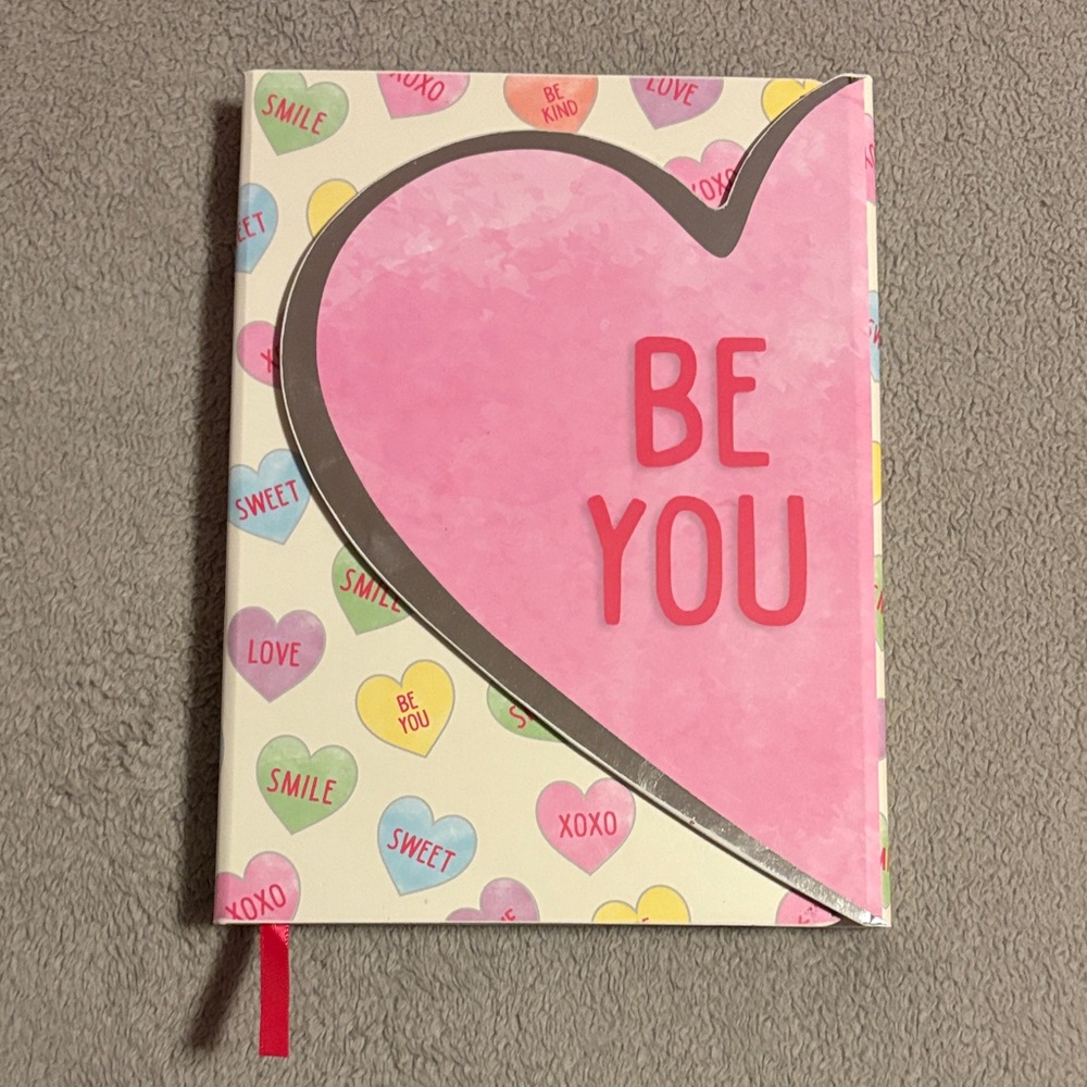 Pink Heart Valentine “Be You” Journal